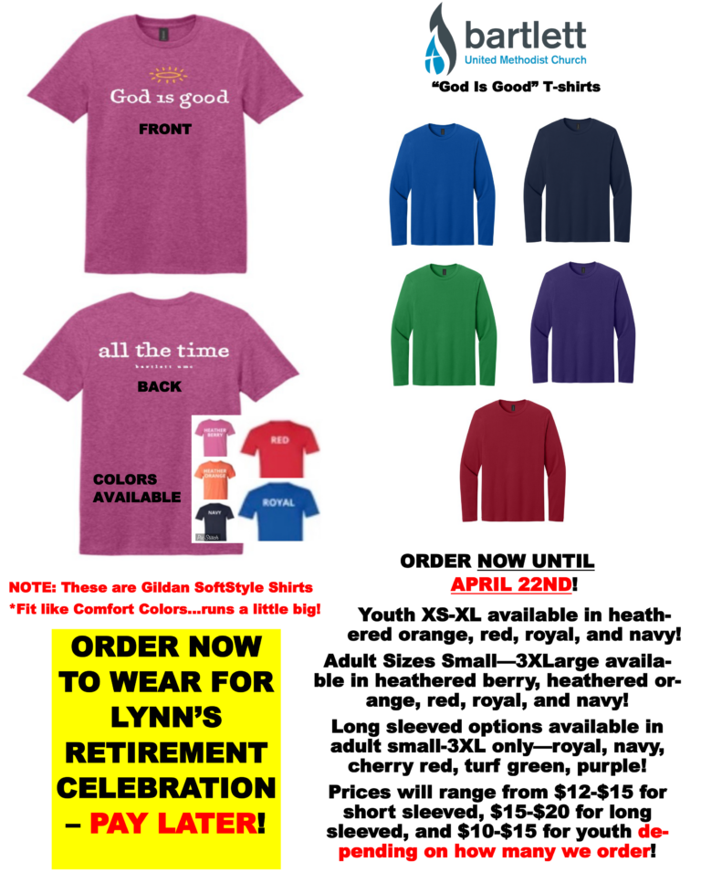 Order Shirts for Lynn's Retirement Party