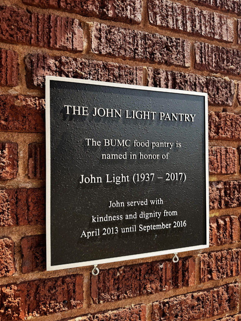John Light Food Pantry at Bartlett United Methodist Church